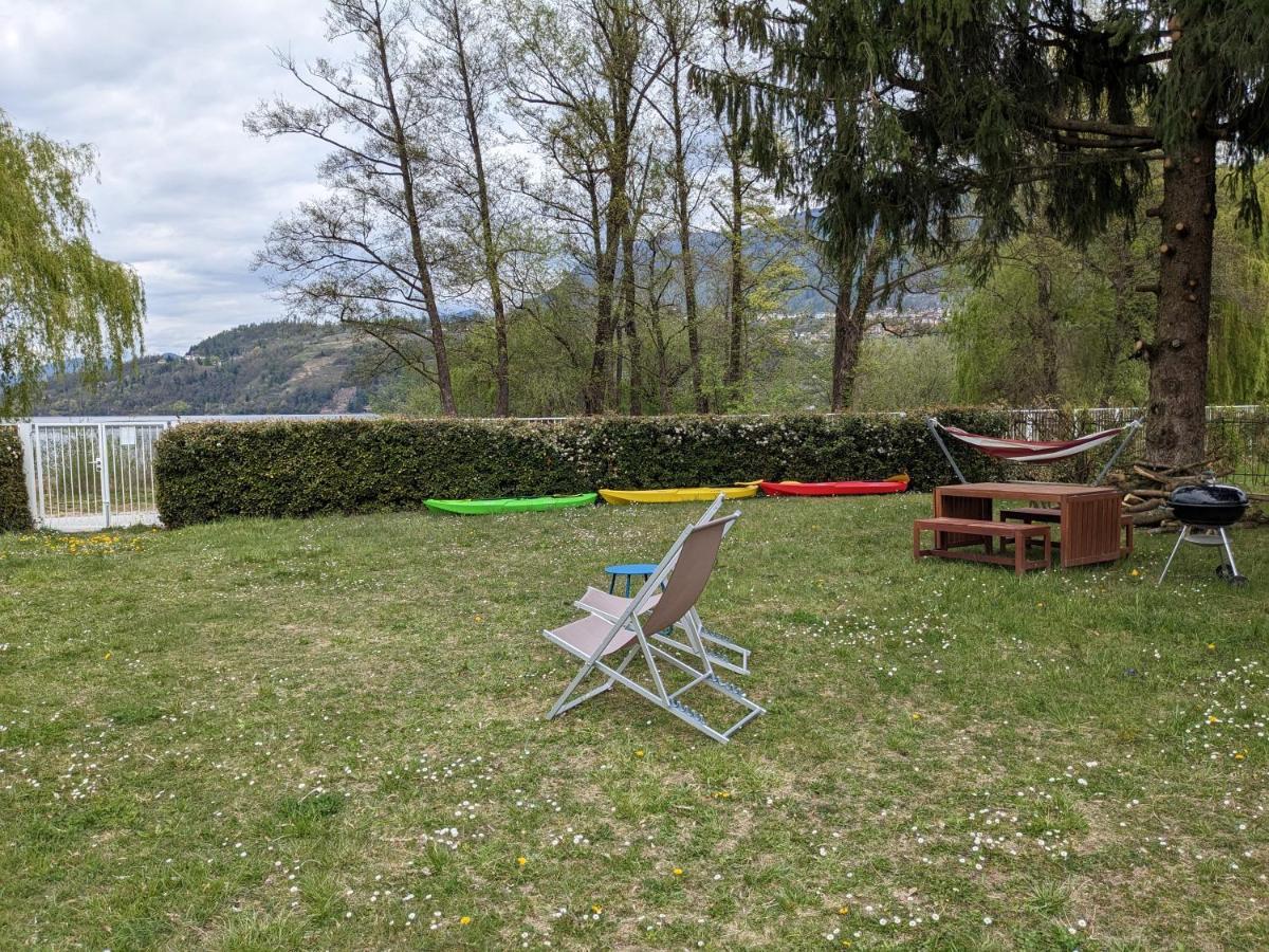 Casa Al Lago Di Tss' - Ampio Giardino Fronte Al Lago - Perfetto Per Famiglie E Gruppi A Calceranica Al Lago Exterior foto